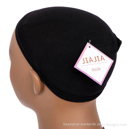 JIAJIA Free shipping breathable stretchable nylon stocking sample black net wig net cap